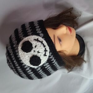 Disney Nightmare before Xmas Jack Skellington hat beanie knit Handmade